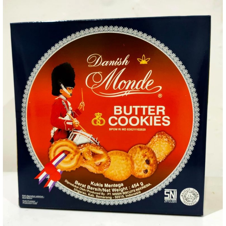 

MONDE DANISH Butter Cookies 454 gram | Biskuit Terlaris