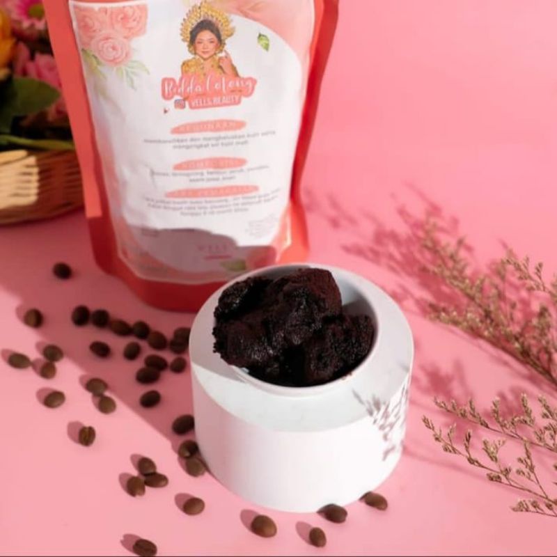 LULUR BEDDA LONTONG BY VELLS BEAUTY UK 450gr 100% ORI