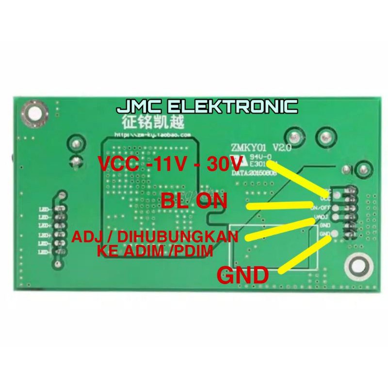 INVERTER BL UNIVERSAL DC DC step up 10-42 inch LED LCD TV Backlight modif inverter