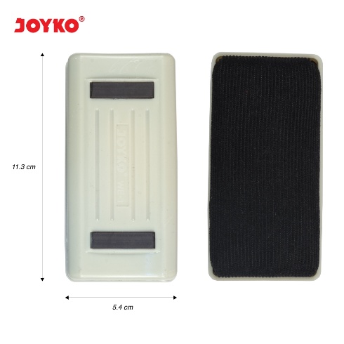 JOYKO - WHITEBOARD ERASER - PENGHAPUS PAPAN TULIS PUTIH MAGNET WE-1 / 11.3 x 5.4CM