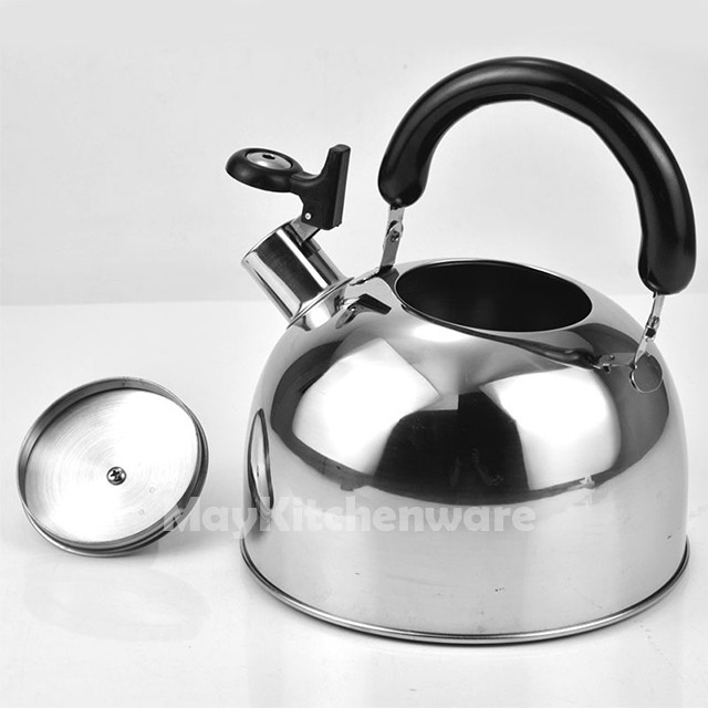 Teko Siul Stainless Steel Bunyi Ceret Seduh Teh Ketel Kettle Pemanas Rebus Air 3 4 5 Liter Warna