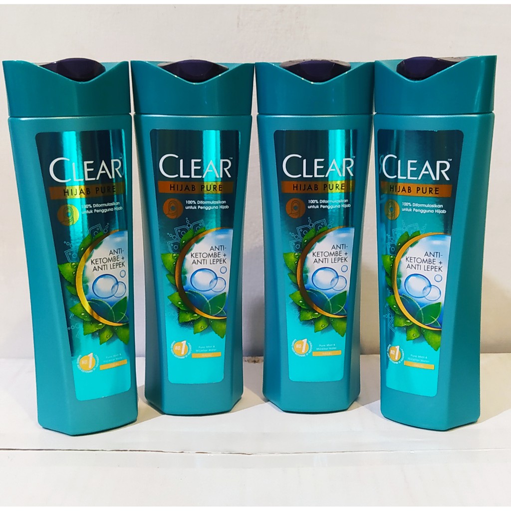 CLEAR Hijab Pure Anti-Ketombe & Anti-Lepek Shampoo 320ml