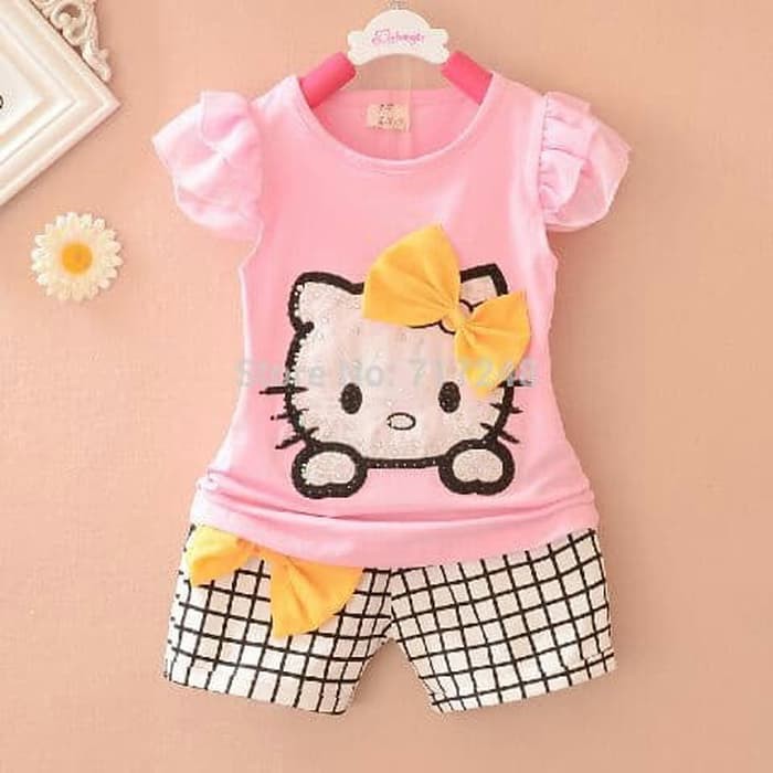  Baju  Setelan Anak  Laki Perempuan Set Cowok Cewek  Unisex 