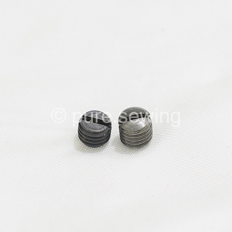 (2PCS) P/N 33a Baut Kaki Tiga Mesin Jahit Tradisional ukuran 0,45 cm dan 0,6 cm