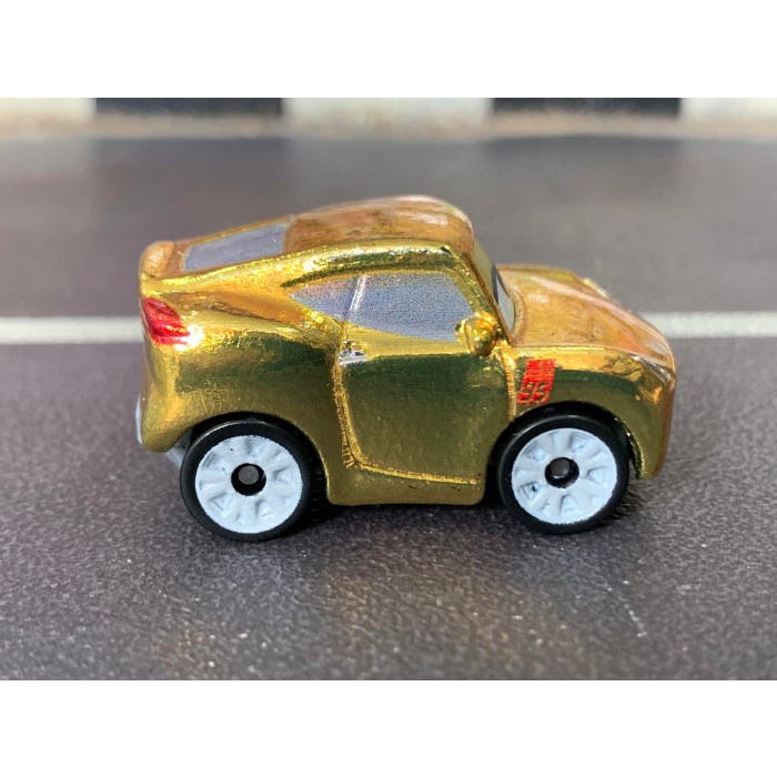 Disney Pixar Cars Mini Racers Cruz Ramirez Metallic - 4 cm