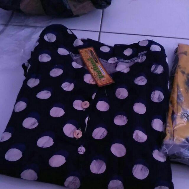 Gamis Kaos Pelangi Yura Ori Ziray Batik Jumbo Premium