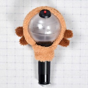 [Bayar Di Tempat]Plush Head Cover for Bangtan Boys KPOP   Army Bomb Light Stick LightStick