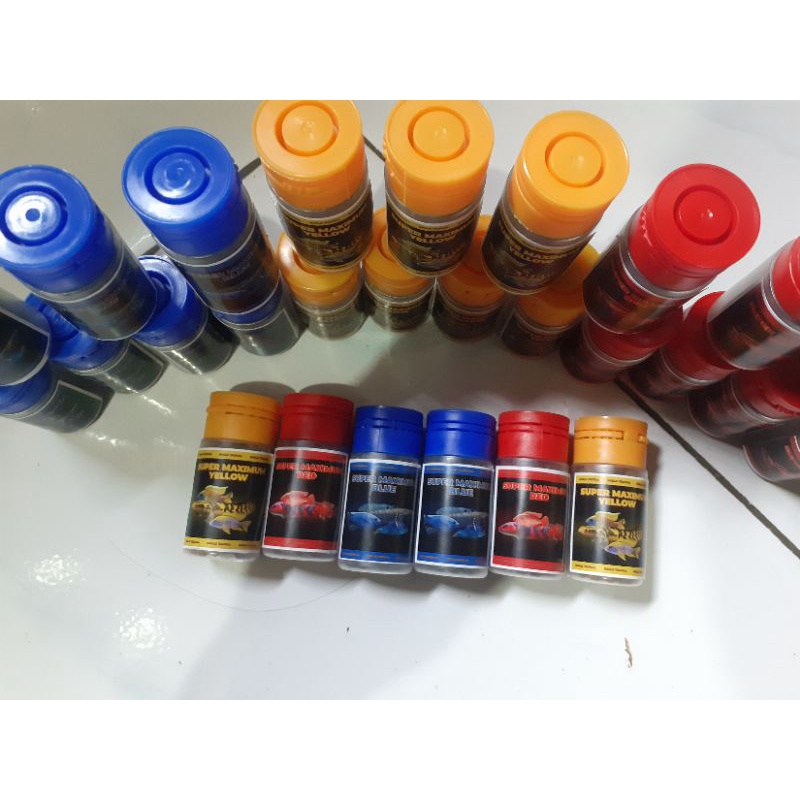 premium pakan super premium maximum/pelet ikan premium maximum 15ml