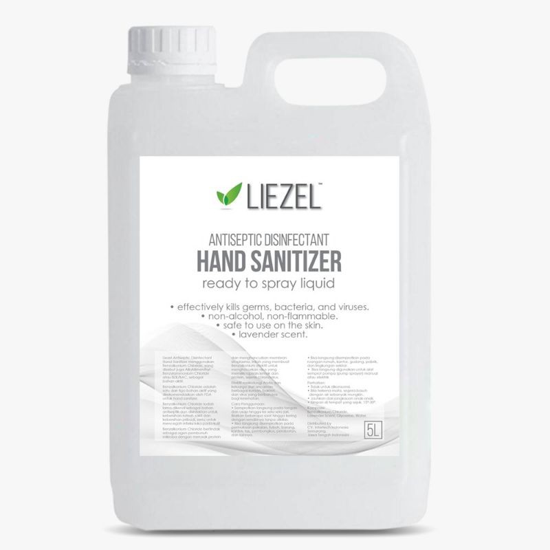 Hand sanitizer non alcohol Disinfectant 5 liter