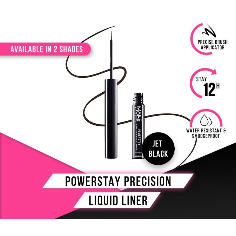 MAKE OVER Powerstay Precision Liquid Liner 2.7g