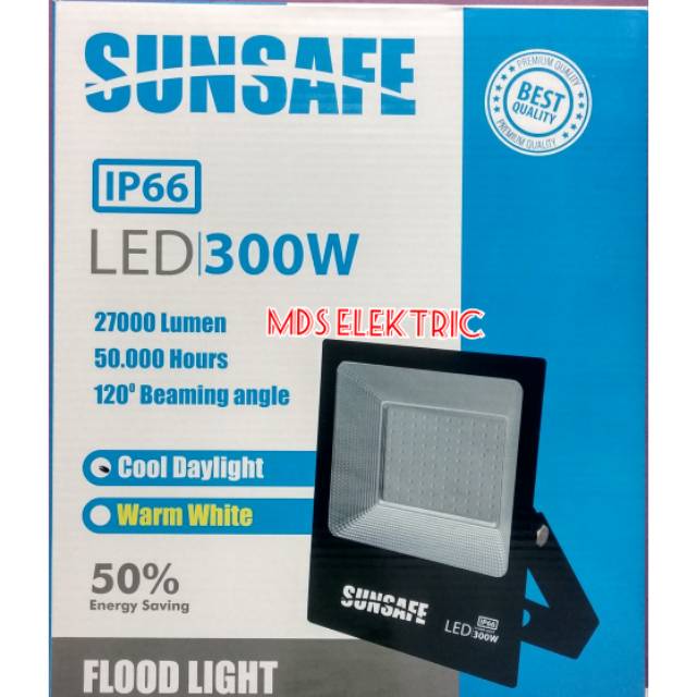 Lampu Sorot 300 W Sunsafe / Kap Sorot 300 W Outdoor