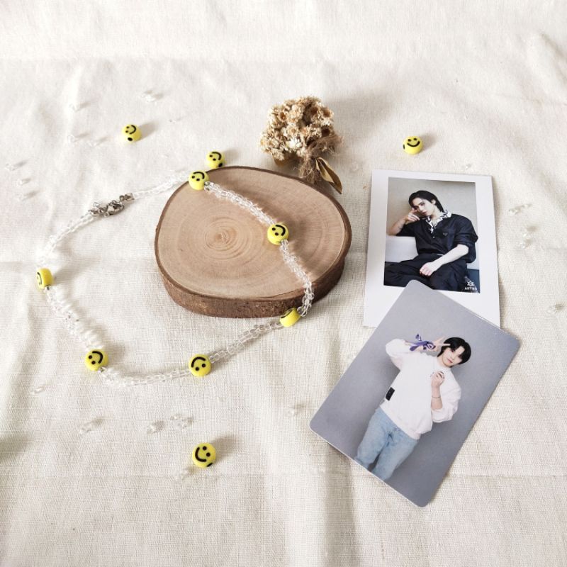 Rocky astro necklace / kalung manik kpop / beads