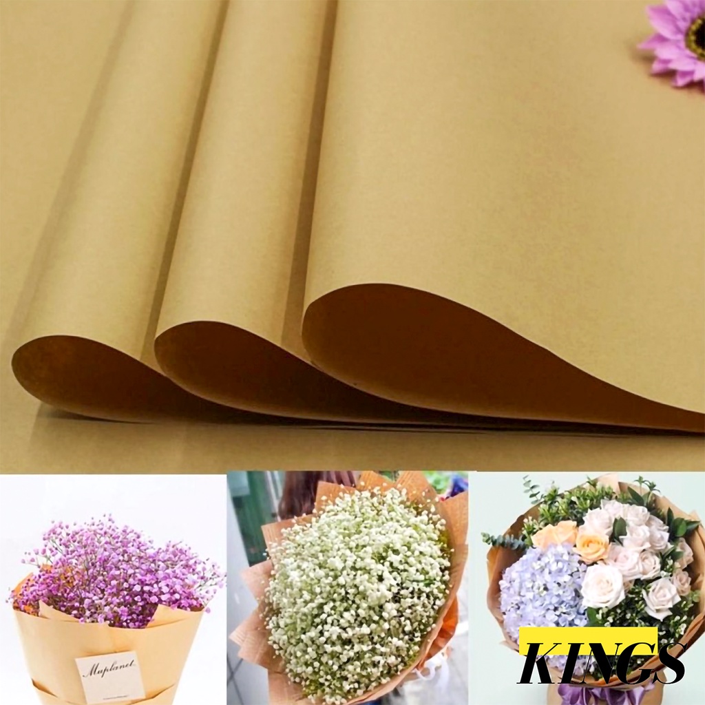 

iDk90 10 Lembar Kertas Samson Plano / Kertas Kraft / Sampul Coklat