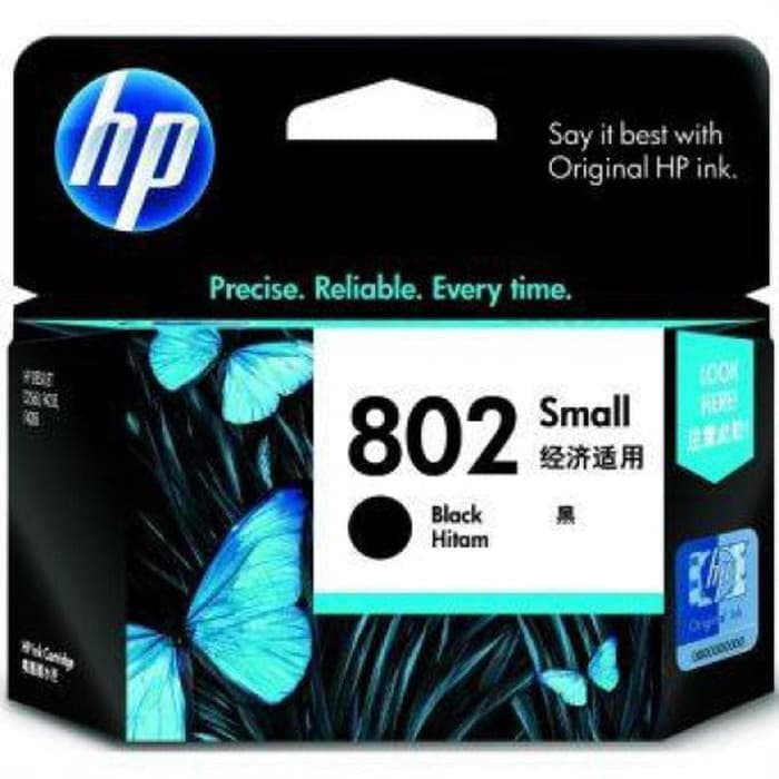 

s40dhts Tinta Hp 802-Ch561Zz Small Black Ink Cartridge E57Dtgfe