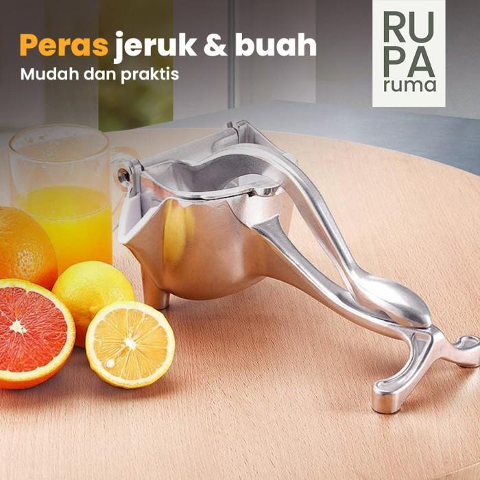 Juicerku Perasan Jeruk Stainless Alat Peras Jeruk Manual Juicer Portable