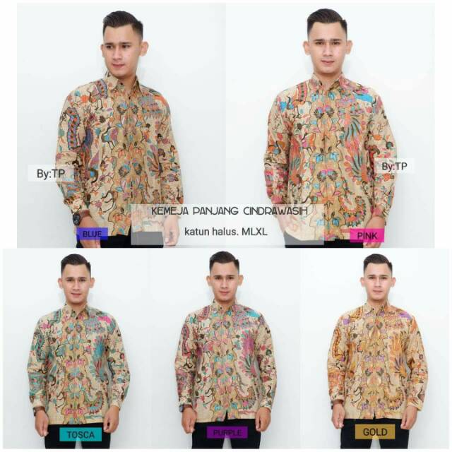 Batik kemeja cendrawasih