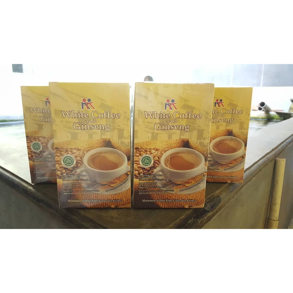 KK Coffee Kopi Kesuburan Bontanikal 5 in 1 (Tongkat Ali) White Ginseng Stamina KK Indonesia