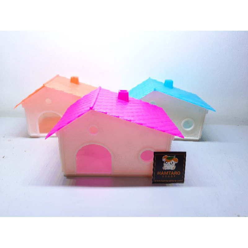 Rumah hamster hamster house model plastik new