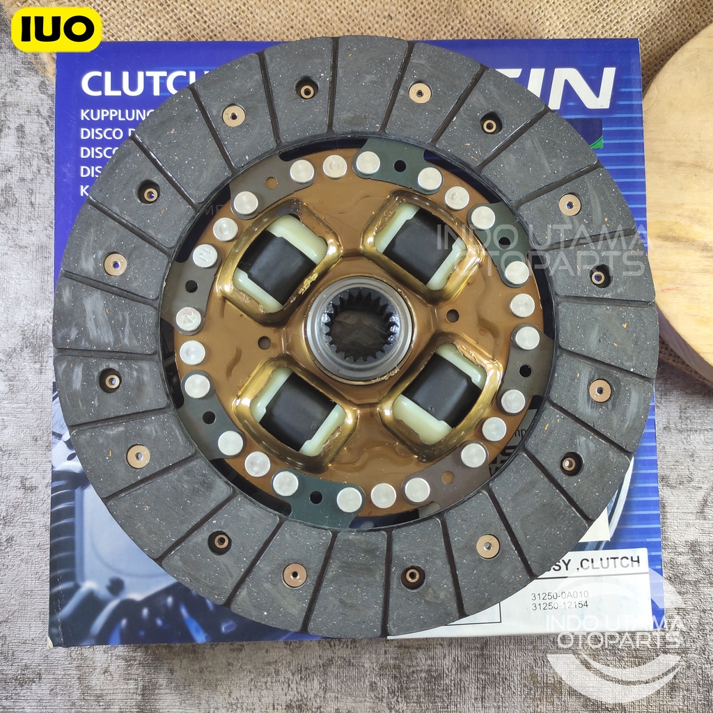 Clutch Disc Soluna Yaris Plat Kopling AISIN DT 124VA JAPAN