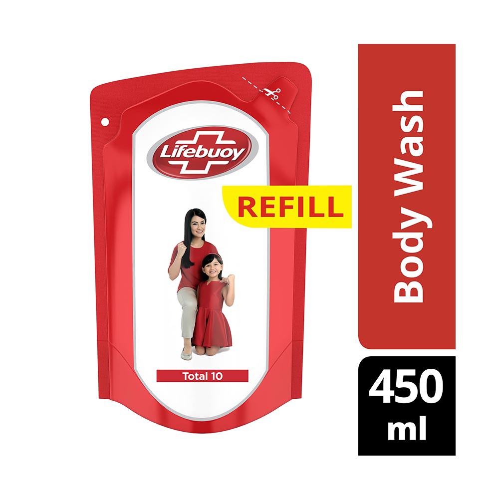 Sabun Cair Lifebuoy Refill Pouch 450 ML