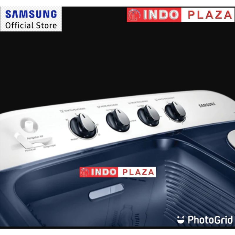 MESIN CUCI 2 TABUNG 12 Kg / 12Kg SAMSUNG WT12J4200MB/SE