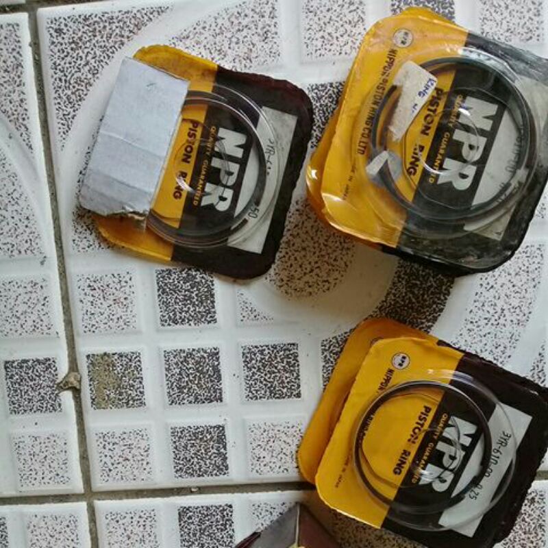 Ring seher, ring piston F1, FIZR  NPP, NPR oversize 0.25 , 0.50 dan 1.50