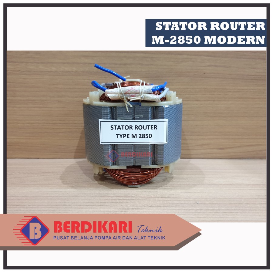 Stator Gulungan Mesin Rumah Spul Angker Mesin Router Modern M2850