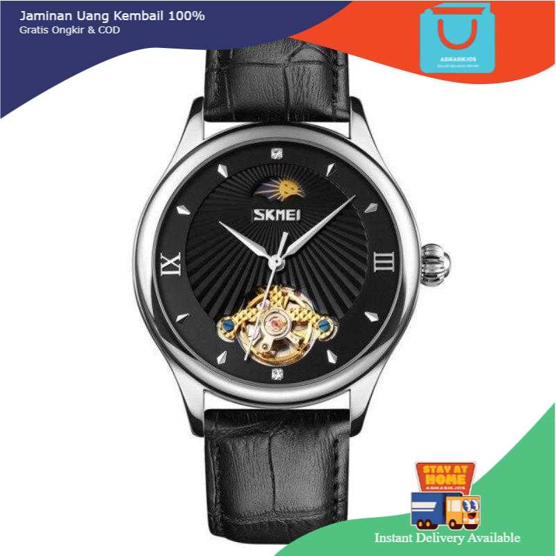 SKMEI ORIGINAL Jam Tangan Mechanical Pria Automatic Movement - 9251