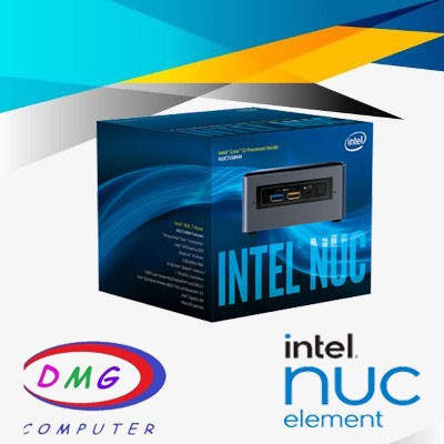 Intel NUC 10I3FNH-SW1 - Intel Core i3 10110U / SSD + RAM - 4GB, 120GB