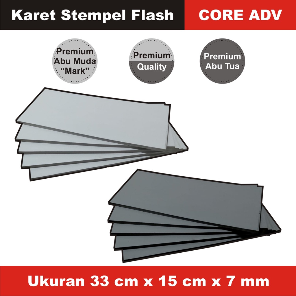 Karet Stempel Flash