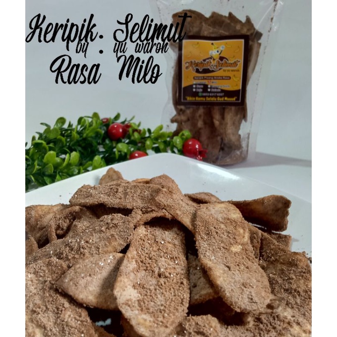 

Keripik Pisang Selimut Rasa Milo