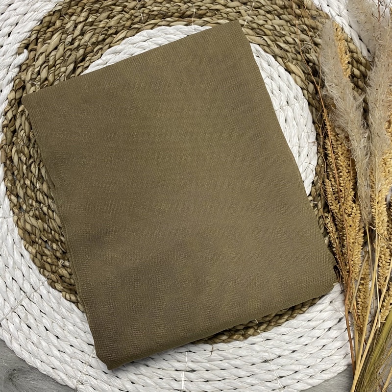 Daily Hijab Bella Square / Jilbab Kerudung segiempat 4-Bella POLOS KHAKI