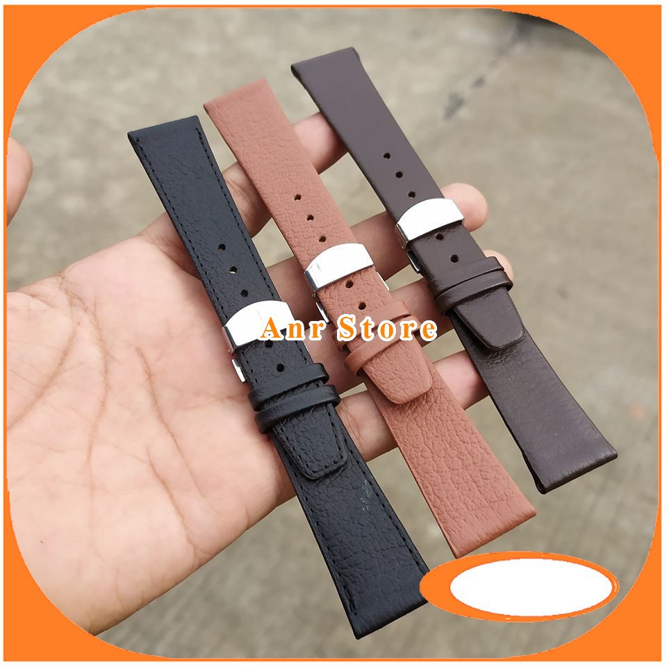 Tali Jam Tangan Kulit Asli Vintage Butterfly 20 mm