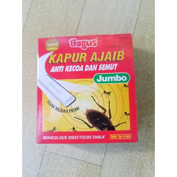 (Isi 6 Pcs) Bagus Kapur Ajaib Merah Asli