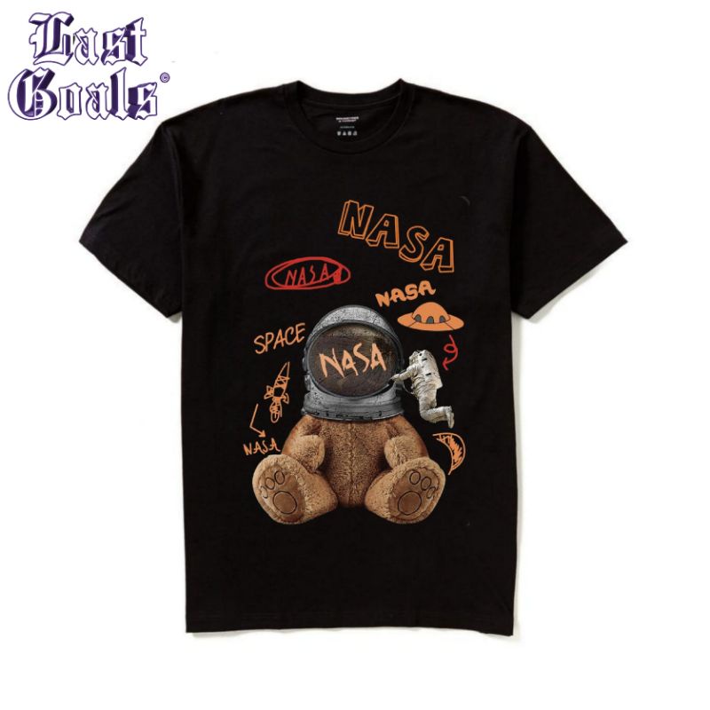 Kaos baju BEAR NASA /tshirt distro Bear Nasa / kaos oversize dewasa pria wanita & baju anak / rap te