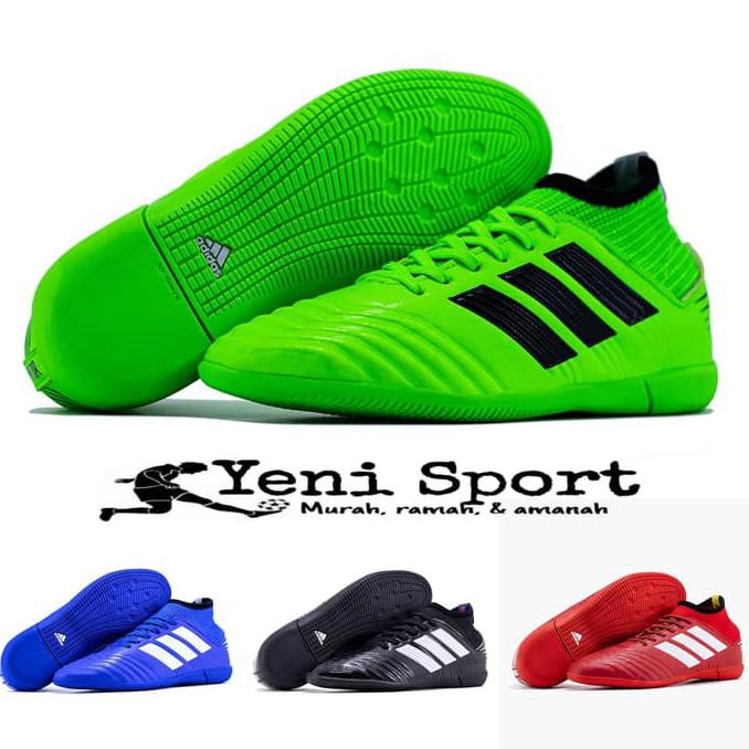Se9786I97-Sale-Terlaris-- Sepatu Futsal Anak Size Kecil Adidas Techfit X Bahan Original - Hitam, 34