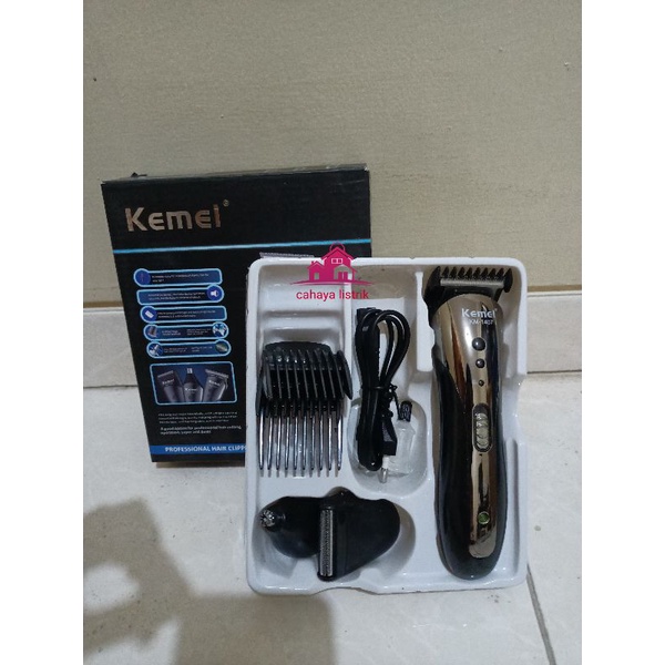 Alat Cukur Rambut  cash Hair Cipper Kemei KM-5021 Alat Mesin Cukur Rambut