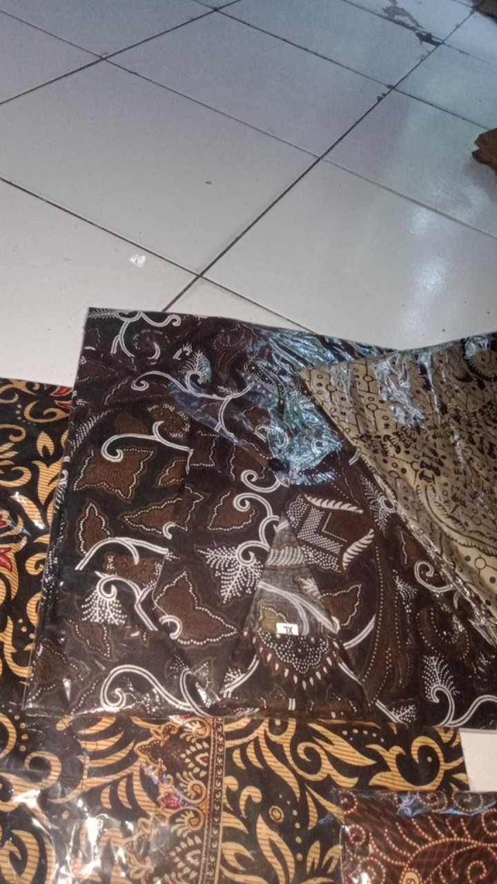 Size M L Xl Xxl Xxxl Bswart Batik Hrb026 Kenongo Hem Pendek Padi Pekalongan M L Xl Batik