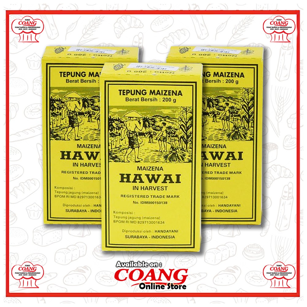 

HAWAI TEPUNG MAIZENA 200GR