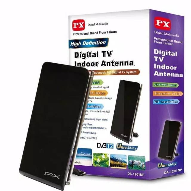 PX Antena TV Digital Indoor/ Antena Dalam Digital PX DA1201NP