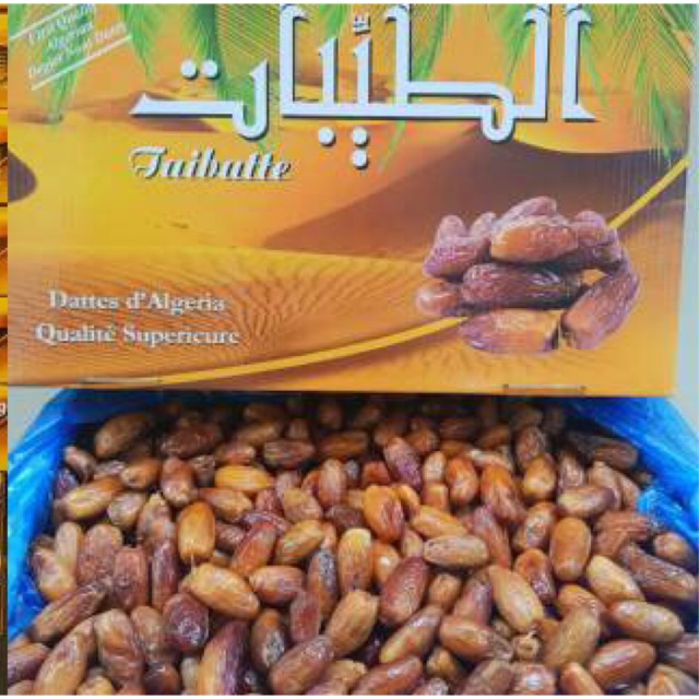 

Kurma Tunis Tunisia Taibatte 5kg basah