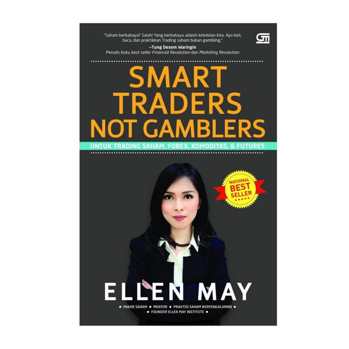 Buku SMART TRADER NOT GAMBLERS + CD