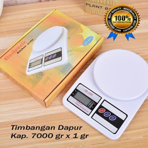 Timbangan Dapur Digital / Electric kitchen scale model SF400 kapasitas 10KG