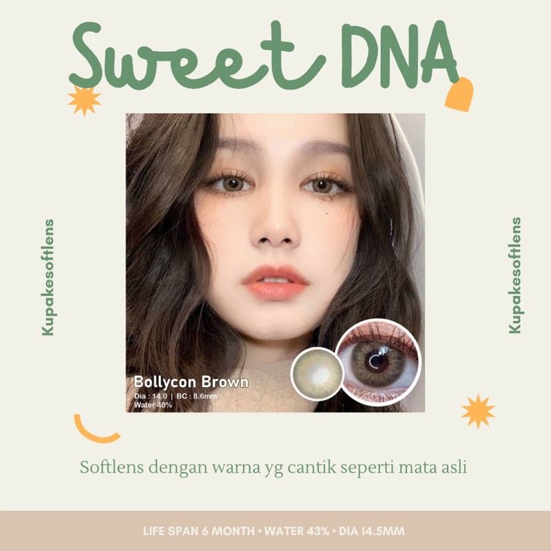 KUPAKESOFTLENS Sweet DNA Natural Softlens By Urban Factory