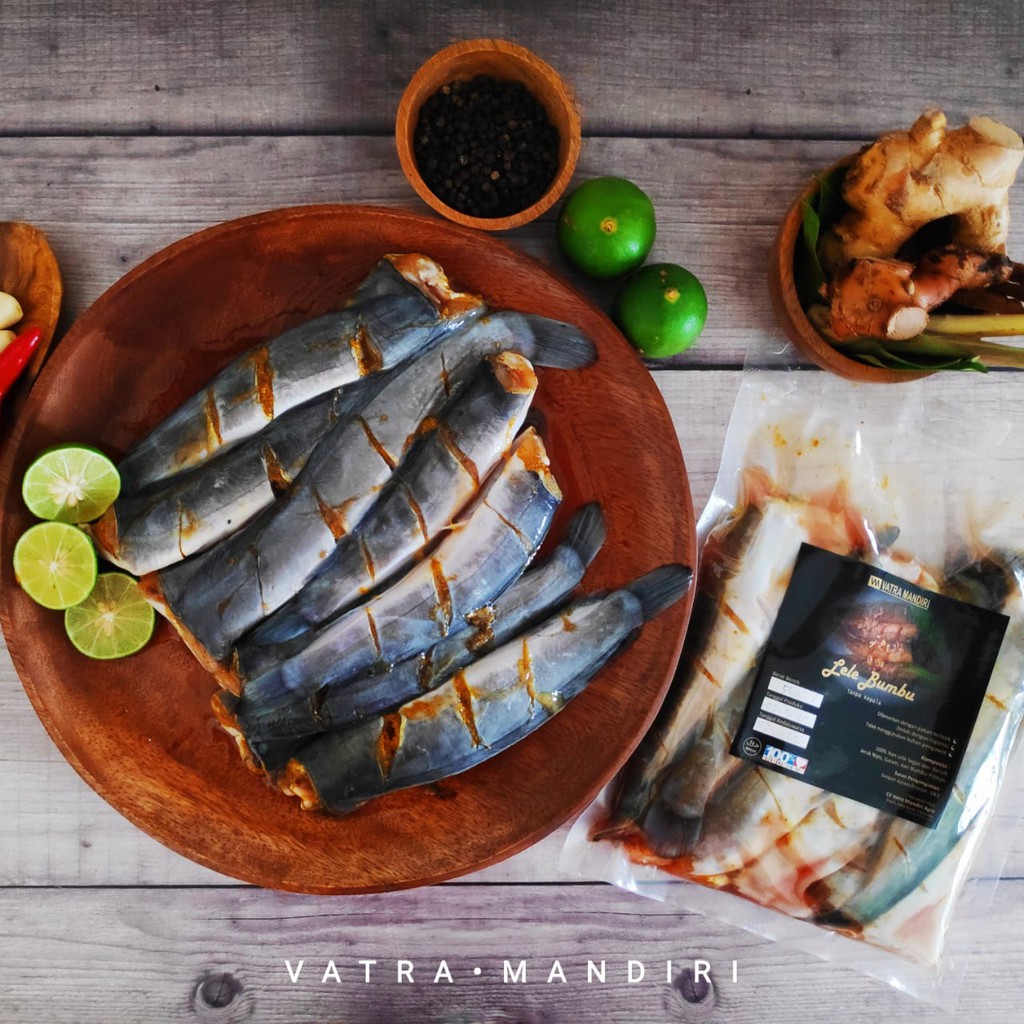 

Frozen Lele Bumbu Kuning / Tanpa Kepala / Siap Goreng isi 8 ekor