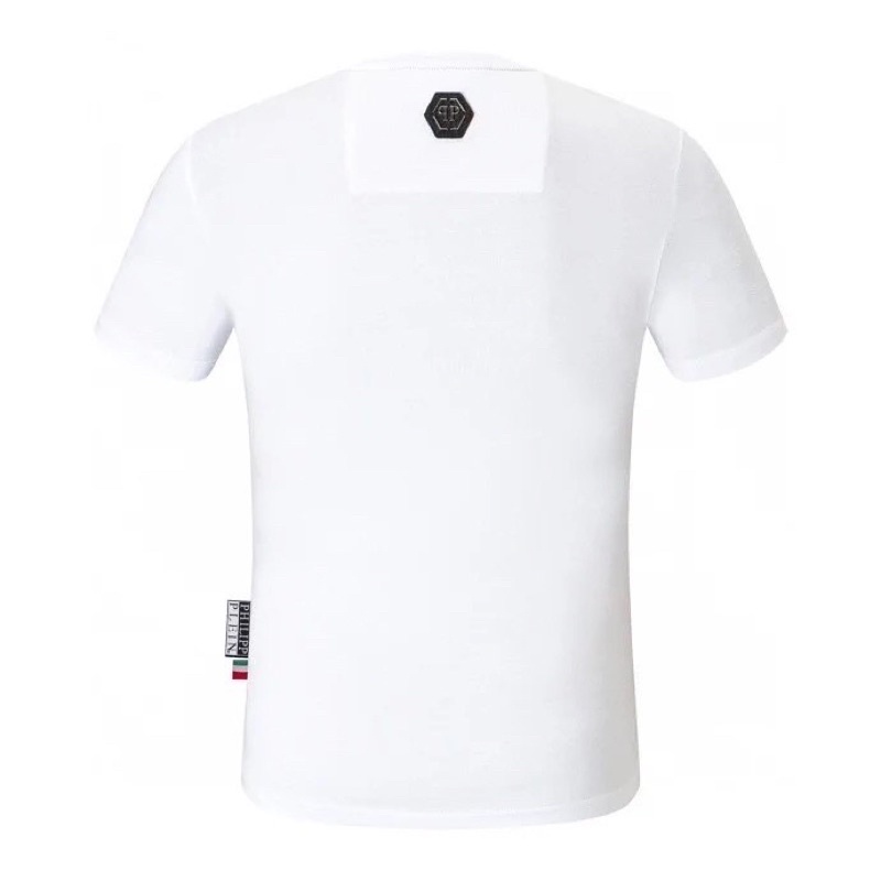 PP24 KAOS T-SHIRT PHILIPP PLEIN FULL SWARROWSKY SKULL TENGKORAK