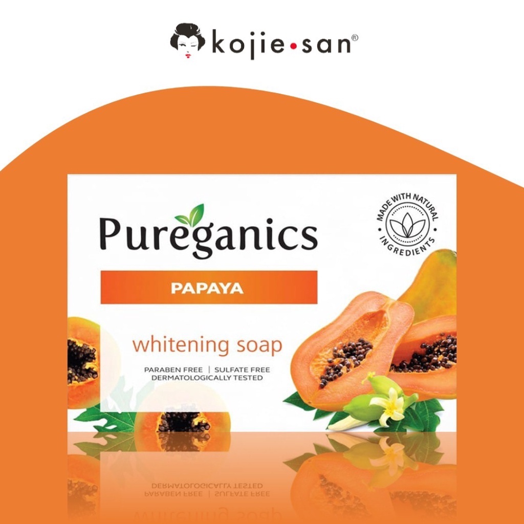 KOJIE-SAN PUREGANICS PAPAYA WHITE SOAP 135GR