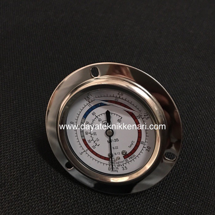 Pressure Gauge untuk Freon R12 R22