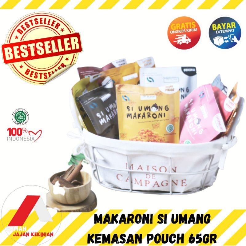 MAKARONI SI UMANG [CEK HARGA GROSIR] MAKARONI VIRAL ENAK BANYAK VARIANT RASA