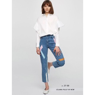  CELANA  LIST BOYFRIEND  JEANS KOMBINASI UK 27 34 Shopee 